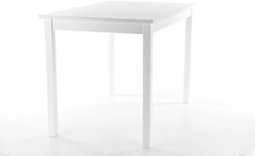 Masă de sufragerie Franklyn (alb + alb) (pentru 4 persoane). 1050151
