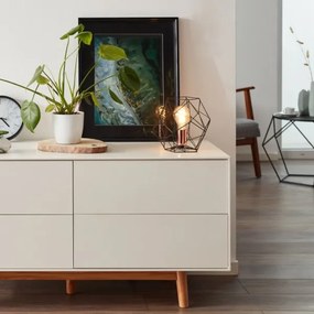 Lampă de masă Brilliant SYNERGY 1xE27/60W/230V negru/cupru