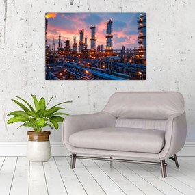 Tablou - Instalație industrială (90x60 cm)