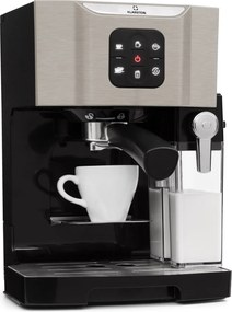 Klarstein Bella Vita, aparat de cafea, 1450 W, 20 bar, spumă de lapte, 3 în 1, gri