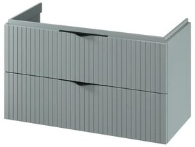 Cersanit S1015-012 - Dulap suspendat sub lavoar pentru baie TIRSO 100x45 cm mentă