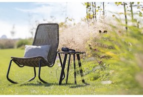 Scaun balansoar din ratan WOOOD Tom, natural