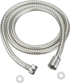 Furtun de dus extensibil Invena 150 cm crom lucios