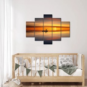 Tablou - cu barca (150x105 cm)