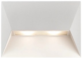 Aplica de perete pentru iluminat exterior IP54 Pontio 27 alb