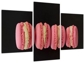 Tablou cu macarons (90x60 cm)