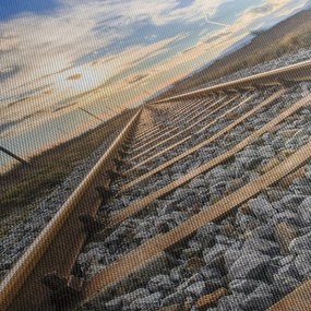 Tablou - Cale ferată (120x50 cm)