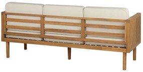 Set mobilier de grădină Blas (lemn deschis de salcâm + crem). 1077937