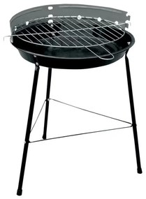 Gratar pe carbuni MasterGrill MG930, 32 cm, Metal, Negru