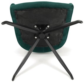 Zondo Fotoliu rotativ de design Vavien (verde). 1021255