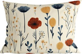 Husa de perna din bumbac LIORENA 70x90 cm, crem