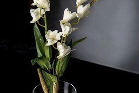 Aranjament floral elegant, design LUX ETERNITY ALFEO CYMBIDIUM