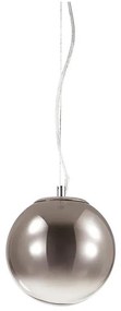 Lustră pe cablu Ideal Lux MAPA 1xE27/42W/230V d. 20 cm gri/fumuriu