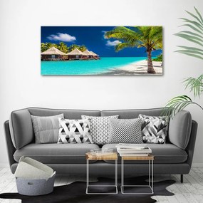 Tablou canvas Bungalow-uri maldive