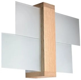 Aplică LED HERA 1xE27/7,5W/230V bej Brilagi