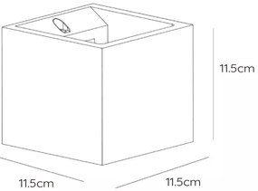 Lucide 35208/01/31 - Aplica perete GIPSY 1xG9/40W/230V alb