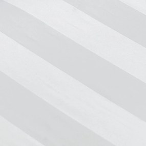 Cearceaf alb din satin cu elastic 150x200 cm So Soft Satin Stripe – Catherine Lansfield