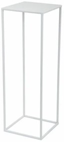 Suport pentru flori 70x24 cm, alb