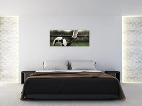 Tablou - Minge de fotbal (120x50 cm)