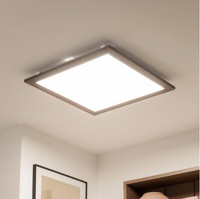 Brilagi - Corp de iluminat LED dimabil SLIMFRAME WOOD LED/58W/230V 64x64 cm + cu telecomandă