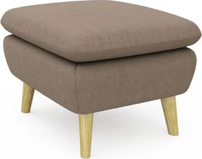 Taburet lemn masiv INES –, 58 × 48 × 44 cm
