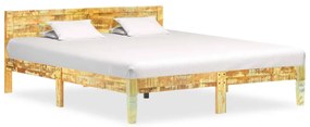vidaXL Cadru de pat, 180 x 200 cm, lemn masiv reciclat
