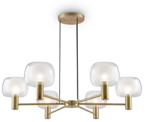 Candelabru Vision Maytoni E14, Auriu, MOD411PL-06G, Germania