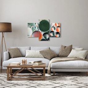 Tablou abstract - buline (90x60 cm)