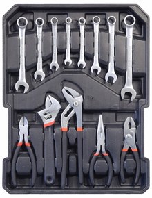 Set de instrumente în valiză Compass Kraft Suite, 186 buc