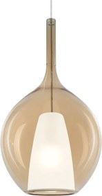 Lustra, Pendul din sticla KALIQUE-2 SP1 D28 AMBRA