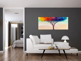 Tablou cu pom pictat (120x50 cm)