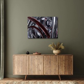 Tabloul cu abstracție în gri (70x50 cm)