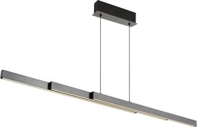 Globo 17016A - Pendul LED dimabil pe cablu ETHAN 39W/230V 2700/4000/6000K crom