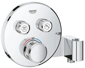 GROHE 29120000 - Baterie termostatică pentru duș încastrată GROHTHERM SMARTCONTROL + suport cromat