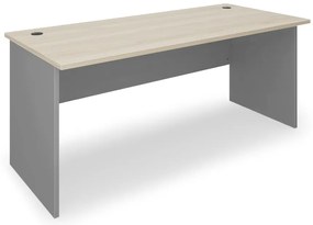 Masa SimpleOffice 180 x 80 cm, stejar deschis / gri