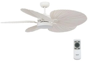 Ventilator LED de tavan Lucci Air 210654 BALI 1xGX53/18W/230V bej + telecomandă