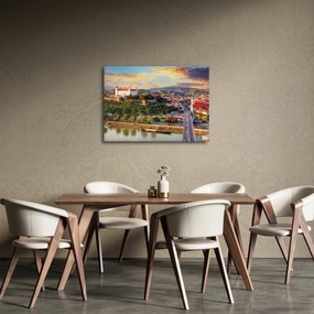 Tablou - Panorama bratislavei, Slovacia (70x50 cm)
