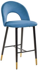 Set 2 buc scaun tip bar Fabian (albastru). 1078839