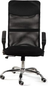 Scaun de birou negru tapițat Arco – Bonami Essentials