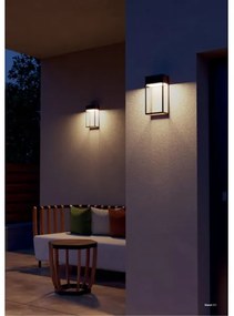 Redo 90603 - Aplică de perete LED STAND pentru exterior, 20 W, 230 V, IP65, antracit