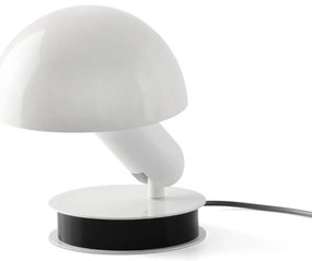 Veioza/Lampa de masa cu clips BELA alba