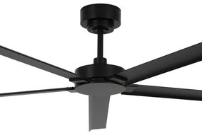 Ventilator de tavan Lucci air 21616149 MONZA IP55 negru + telecomandă