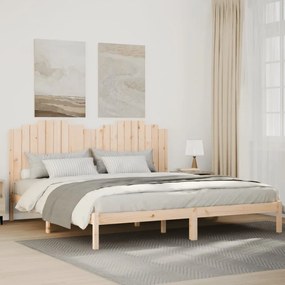 vidaXL Cadru pat foarte lung fără saltea, 180x220 cm, lemn masiv