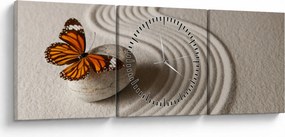 Tablou - Liniște în suflet (cu ceas) (90x30 cm)