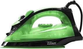 Fier de calcat talpa ceramica ZILAN ZLN2189, Verde, Putere 2200W, calcare cu aburi si uscata, functie autocuratare