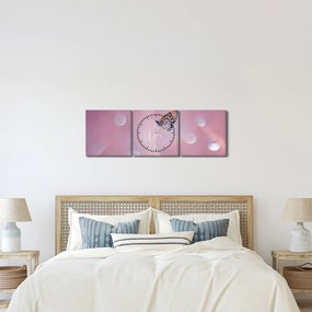Tablou - Fluture (cu ceas) (90x30 cm)