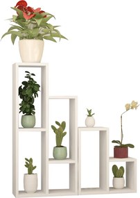 Set de suporturi pentru flori, Alb