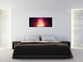 Tablou cu floare de lotus (120x50 cm)