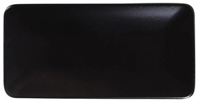 Farfurii negre din gresie 2 buc. – Hermia