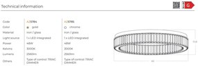 Plafoniera LED SPARK TOP 60 DIMM GO
